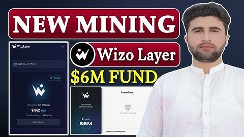 Wizo Layer New Mining | Wizolayer $6M Fund Raised | Wizolayer Partner Bitgert | Rizwan Baloch