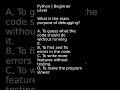 Debugging The Main Purpose of Debugging #codingservices #debuggingtips #errorhandling