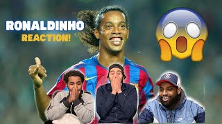 FIRST TIME REACTION TO RONALDINHO! | Ronaldinho Reaction | Half A Yard Reacts