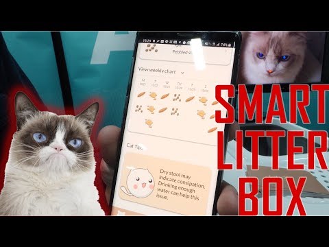 LuluPet the Smart Kitty Litter Box from CES2020