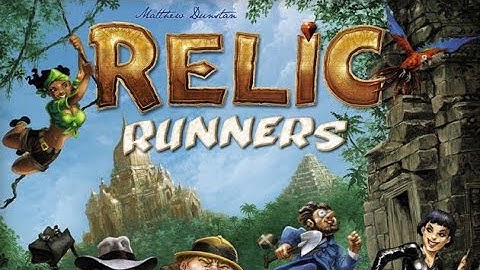 Relic Runners Boardgame - 2 Player Playthrough (4K60FPS)