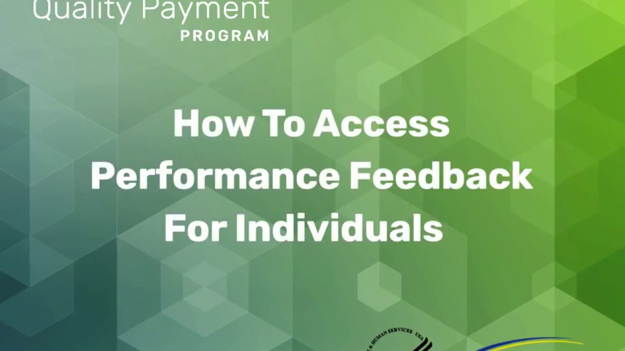 How To Access Performance Feedback For Individuals - YouTube