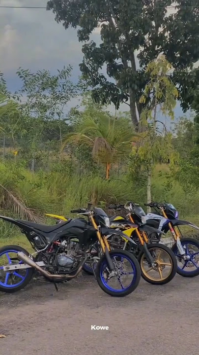 CRF, DTRACKER SUPERMOTO KONSEP HEREX STYLE NIHH‼️