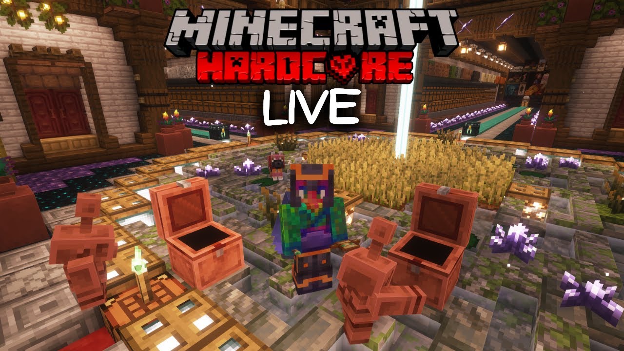 Updating My Hardcore World to THE COPPER AGE 1.21.9