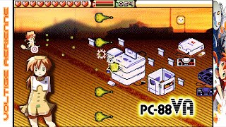 Voltige Aerienne [ヴォルチゲ・アエリエンネ] Game Sample   PC-88 VA / Doujin