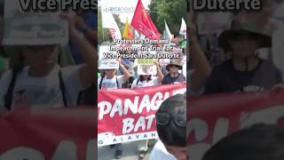 Protesters demand impeachment trial for Vice President Sara Duterte