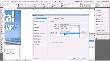 Apply Paragraph Styles Automatically While Typing Using Next Style