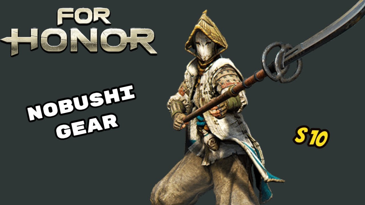 All Nobushi gear/weapons (year 4 season 1) - For Honor.