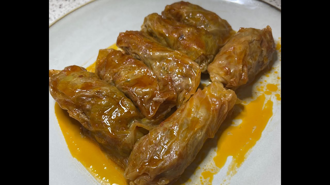 How to make Stuffed Cabbage Rolls 😋 Cabbage Rolls Recipe/ Kelem Dolmasi / Lahana sarmasi/ ASMR