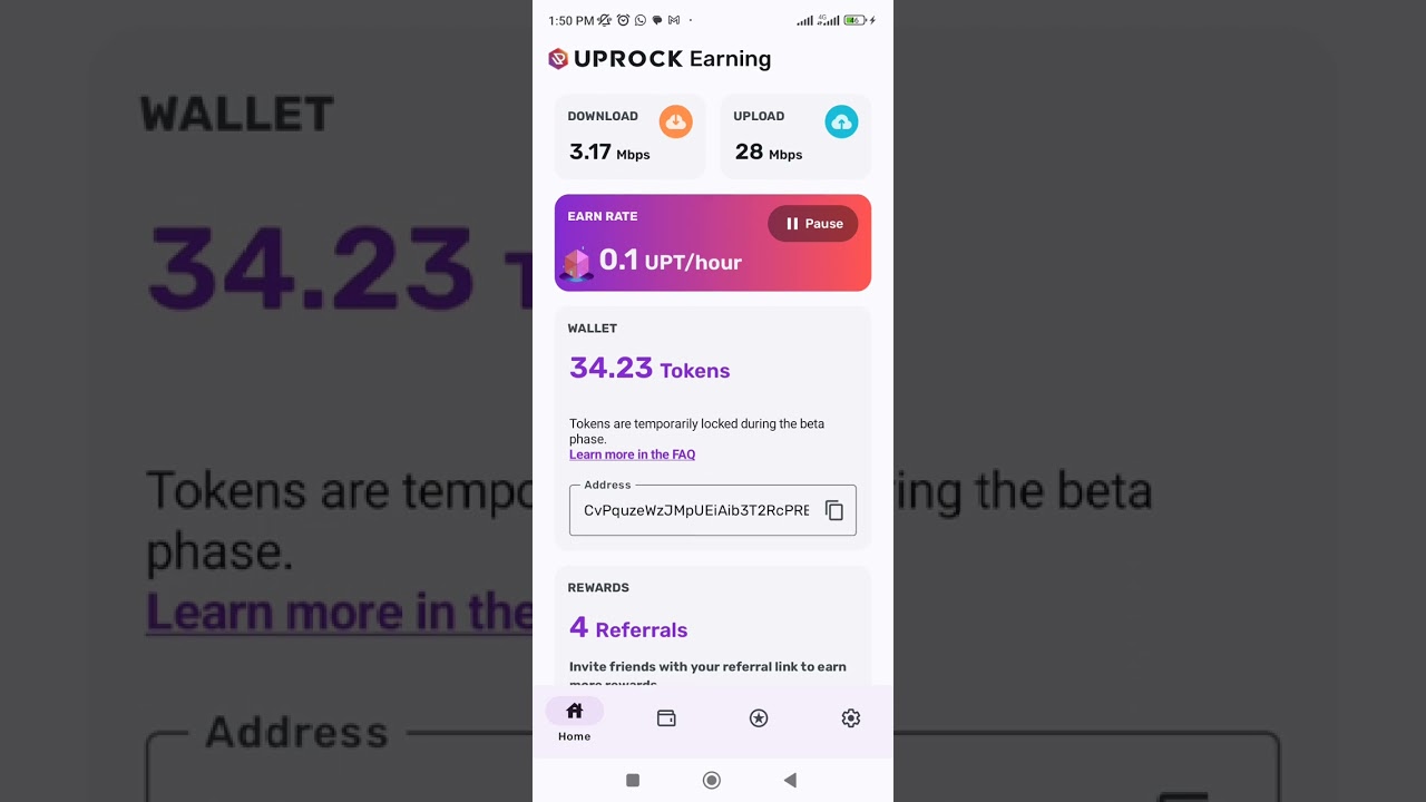 Uprock Earninge:: solana airdrop Token worth millions ???