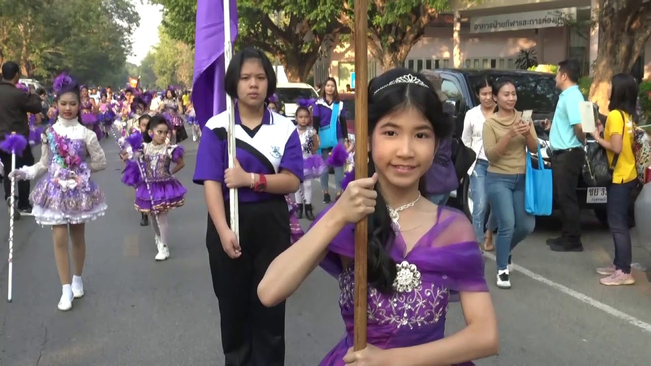 13 ธ.ค. 62 การแข่งขันกีฬาสี ตอนที่ 1 เดินขบวนพาเหรด