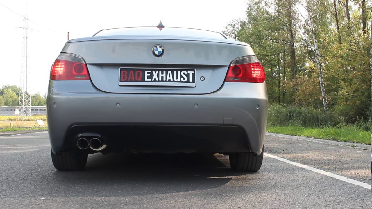 BMW 530d e60 Baq Exhaust Sportowy układ wydechowy