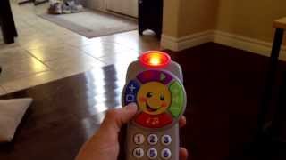 Fisher-Price laugh and learn remote control review