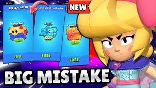 Big Mistake By Supercellplayers Got Everything For Free Again Brawl Stars