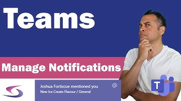 How to Manage Notifications in Microsoft Teams?