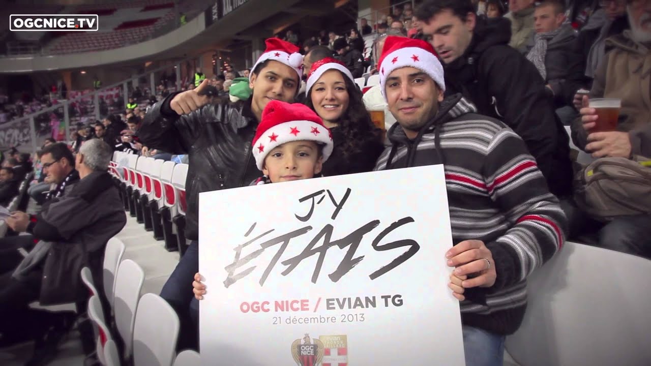 OGC Nice - Evian TG (L1) : J'y étais