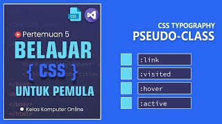 Hover CSS: Cara Mengubah Warna & Gaya Link (Pemula dari Nol)