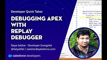 Debugging Apex with Replay Debugger | Developer Quick Takes