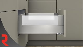 Assembly of the drawer unit with MERIVOBOX BOXCOVER
