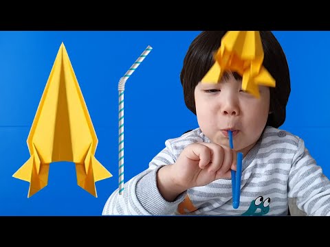 Racheta din hartie || Nava spatiala || Cum sa faci o racheta - Tutorial || Origami Rocket