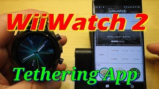 WiiWatch2 Tethering app Smartwatches, Add Dials, File transfers, Remote text field