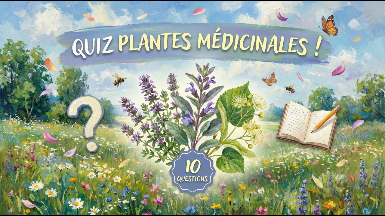 Devenez Expert en Remèdes Naturels! Testez vos connaissances sur les plantes médicinales Françaises