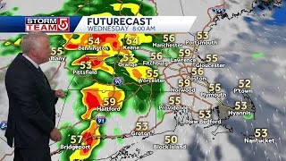 Video: When showers, storms arrive on Wednesday