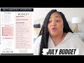 OUR SUPER SIMPLE & THOROUGH BUDGETING METHOD | July 2020 Monthly Budget | New Canva Budget Template