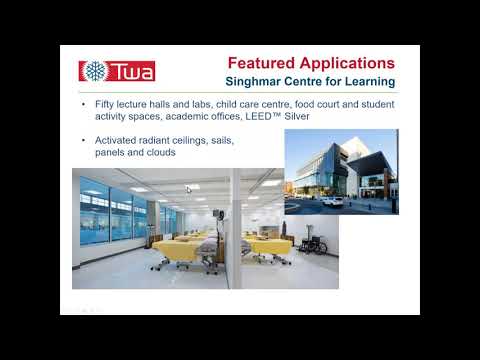Low Mass Radiant Heating & Cooling from TWA