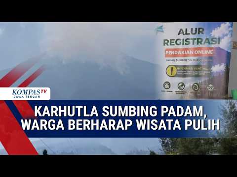 Mount Sumbing Forest Fires Extinguished, Residents Hope for Tourism Recovery