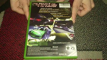 Nostalgamer Unboxes Need For Speed Carbon On Microsoft Xbox UK PAL System Version