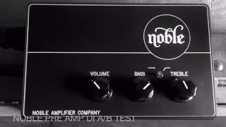 Noble Pre Amp Di Ab Test