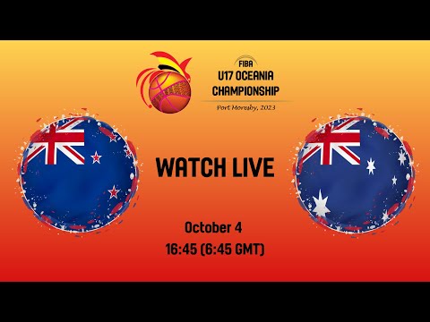 New Zealand v Australia | Full Basketball Game | FIBA U17 Women's Oceania Championship 2023