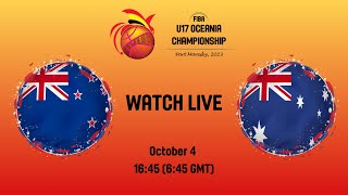New Zealand v Australia | Full Basketball Game