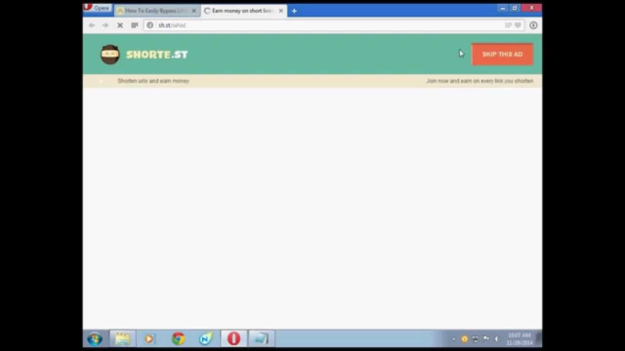 Easily Bypass Any Url shortener (Adfly, Adofocus, Shortest...) YouTube