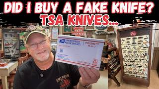 TSA Confiscated Knives Did I Buy A Fake USA Made Knife New Items In The Shop