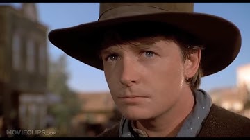 Back to the Future Part 3 7 10 Movie CLIP   Time