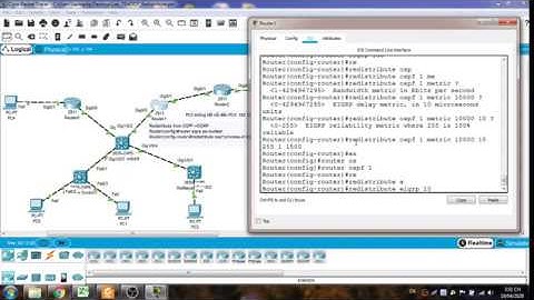 Lab TSHOOT Redistribute: Hướng dẫn tìm lỗi mạng và cách khắc phục trên Cisco Packet Tracer