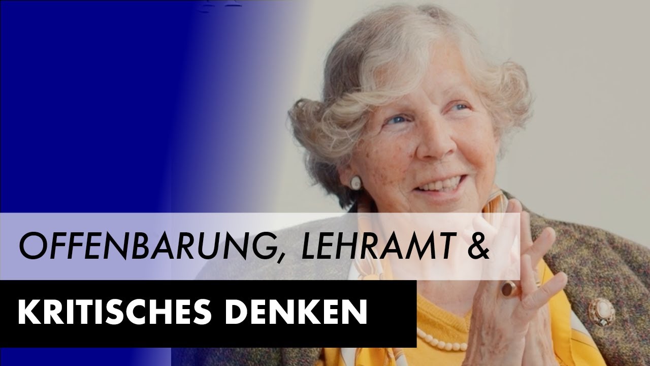 Offenbarung, kirchliches Lehramt und kritisches Denken