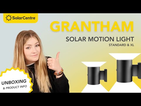 Unboxing & Product Info: Grantham Up & Down Solar Motion Light | The Solar Centre