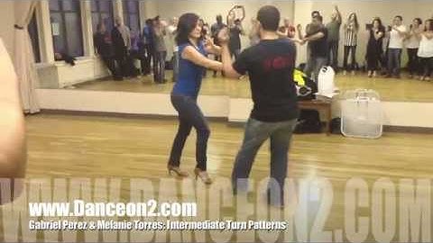 Gabriel Perez & Melanie Torres: Intermediate Turn Patterns