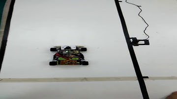 Autonomous car - test 3 (PID controlled speed)