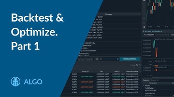 Backtest & Optimize panel. Part 1 — Basic startegies backtesting & visualization of process
