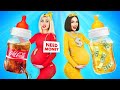 GOOD Pregnant VS BAD Pregnant! Rich VS Broke Pregnancy Situations and Types of Girls by RATATA YUMMY