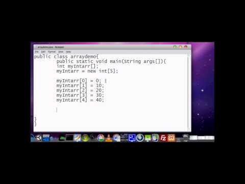 arrays in java