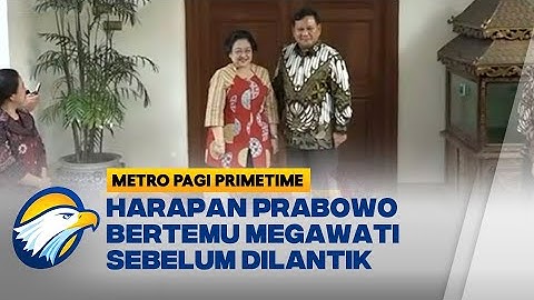 Prabowo 2 Tahun Menunggu Ingin Bertemu Megawati [Metro Pagi Primetime]