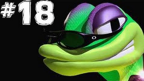 Gex: Enter the Gecko 100% Walkthrough - Part 18: Frankensteinfeld - Head Down the Ramp HQ