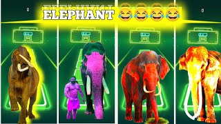 Tiles Hop - Mammoth🆚 Elephant 🆚 Funny Mammoth 🆚 Funny Elephant  🎶 Tiles Hop EDM Rush screenshot 4