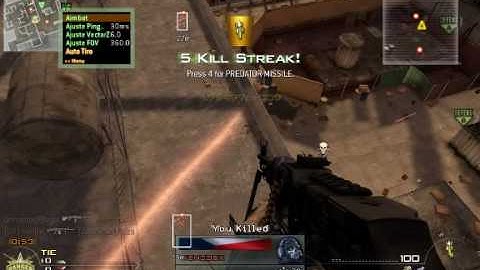Modern Warfare 2: aimbot, wallhack, host @ server, gravity, xp boost