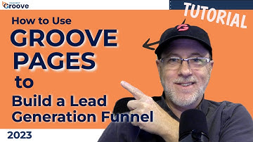 Tutorial: How to use Groove Pages to build a lead gen funnel.